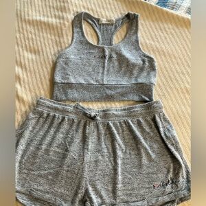 Ocean Drive Gray Women's short set